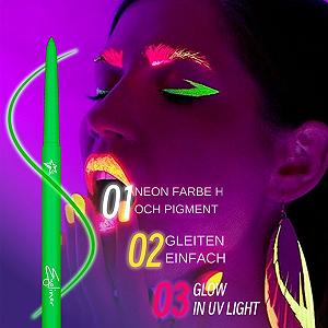 Eyeliner Afurl Farbiger Бунтес - UV-флуоресцентный 12-цветный жидкий, водостойкий, быстросохнущий цена на synthetic.ua - Фото 1 Eyeliner Afurl Farbiger Бунтес - UV-флуоресцентный 12-цветный жидкий, водостойкий, быстросохнущий synthetic.ua - Фото 1