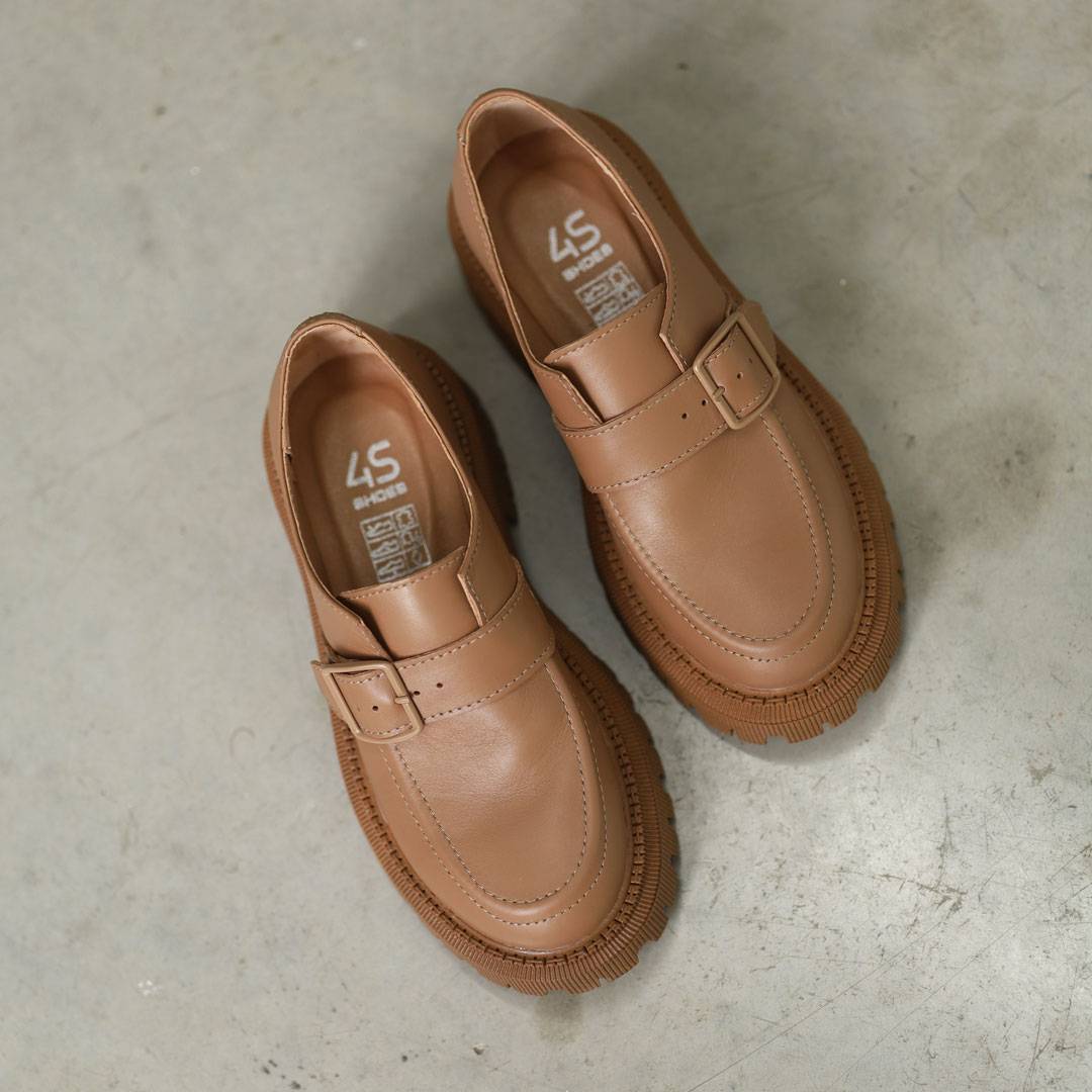 Туфлі жіночі шкіряні 4S 585046 Коричневі 36 37 38 39 40 41, фото №15