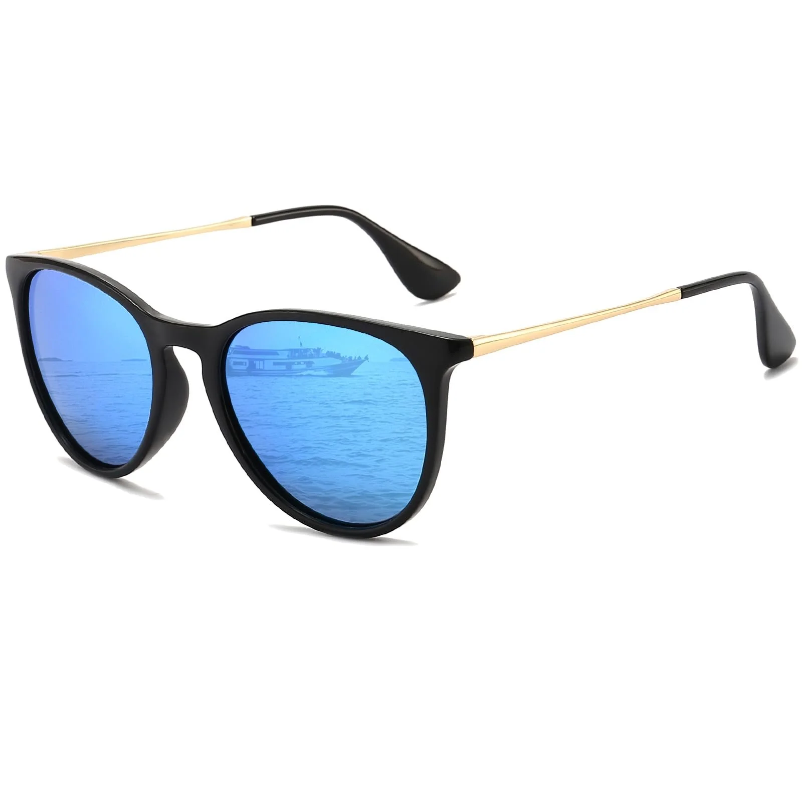 Солнцезащитные очки Круглые Retro Long Keeper Поляризованные Unisex UV400, фото №1