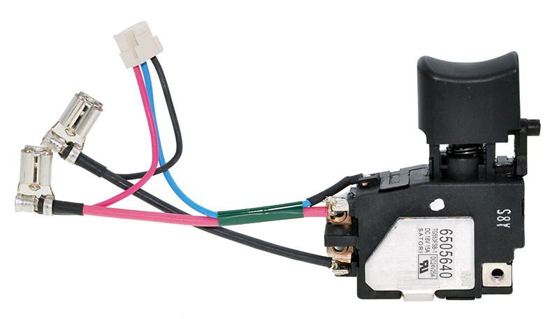 Кнопка шуруповерта Makita BTD130F 650564-0. арт кн1433, фото №1 Кнопка шуруповерта Makita BTD130F 650564-0. арт кн1433, фото №1