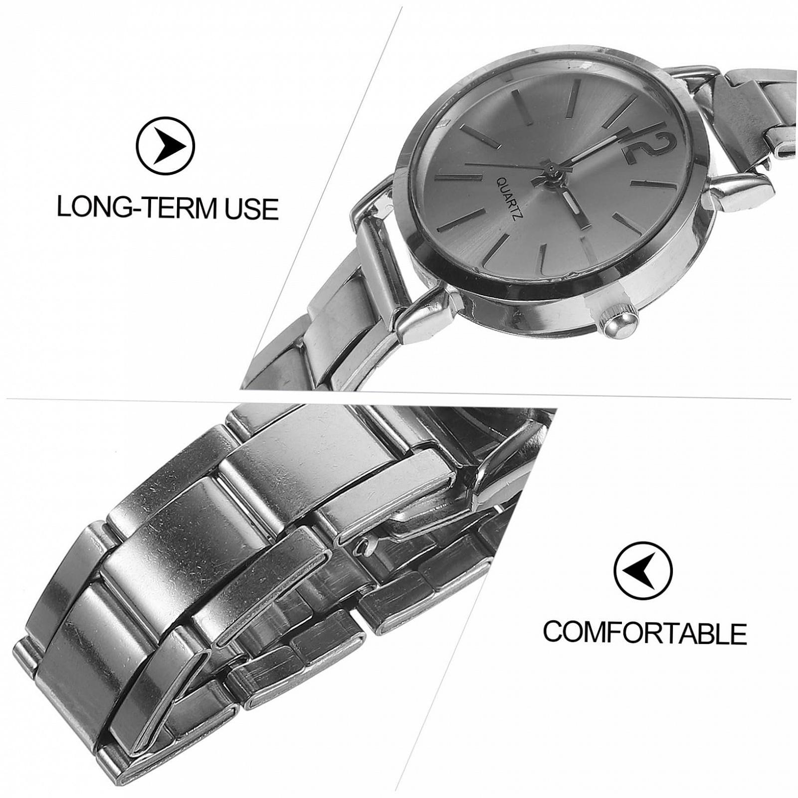 Жіночий Кварцовий Годинник WRITWAA Сріблястий, фото №4