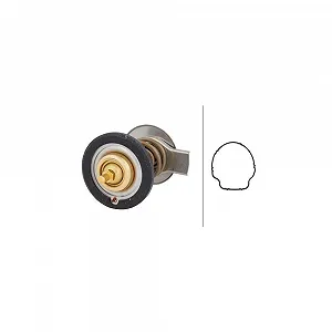 Термостат системи охолодження HELLA 8MT 354 777-921 для EVOBUS - Фото 1