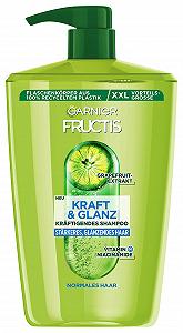 Шампунь Garnier Fructis Сила и Блеск Укрепляющий Экстракт Грейпфрута XXL 1000 мл - Фото 1