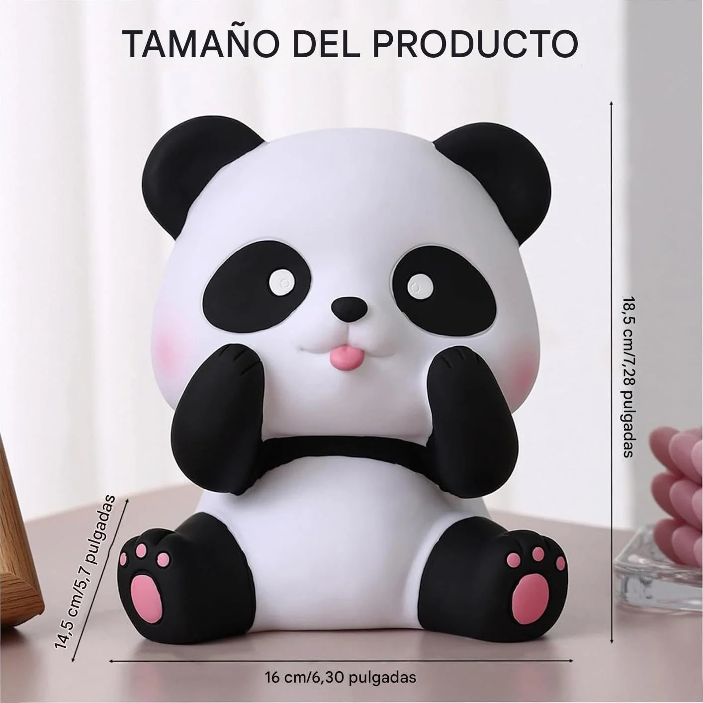 Скарбничка Панда 17,8 см, фото №5