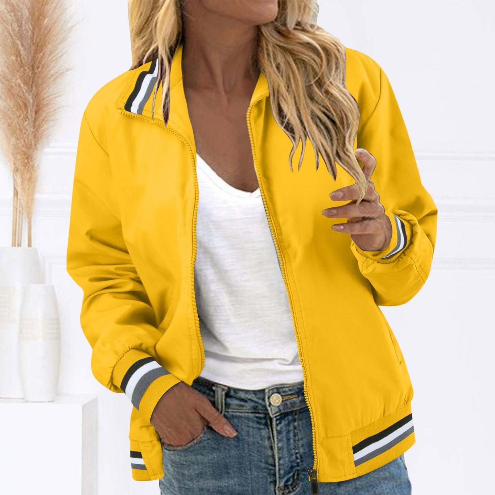 Бомбер Жіночий Зелений, фото №2