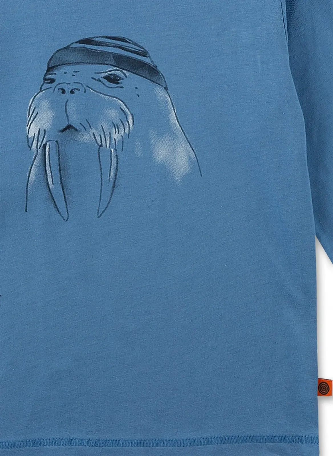 Піжама Sanetta для хлопчиків довга синя, фото №3