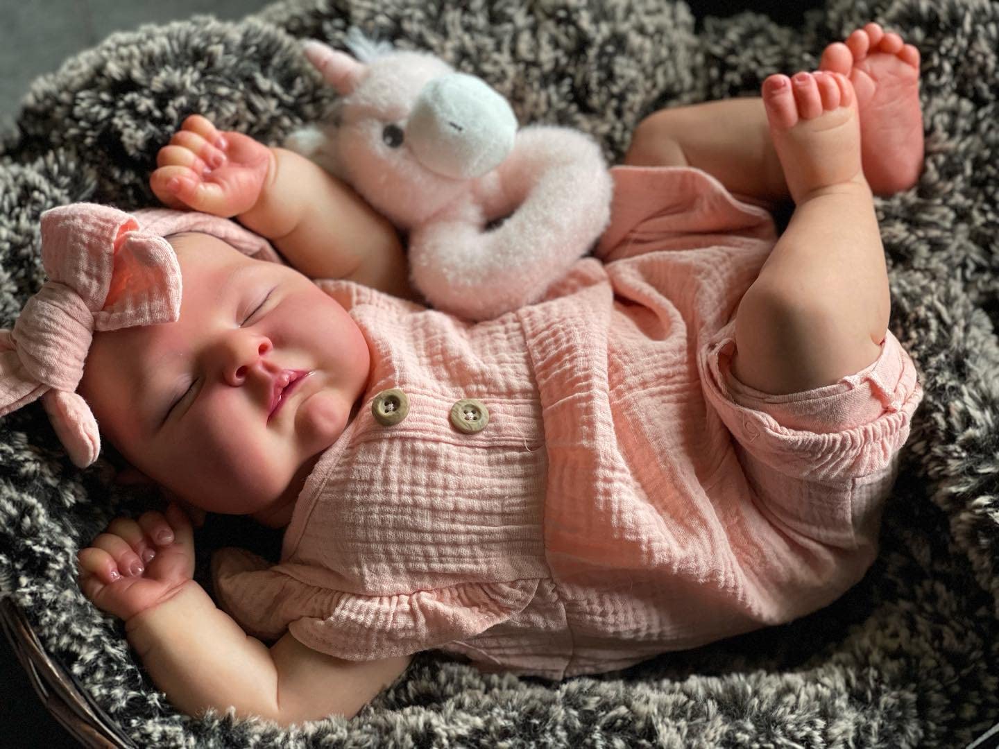 Кукла Zero pam Reborn Baby Girl 50 см Силиконовая Девочка, фото №1