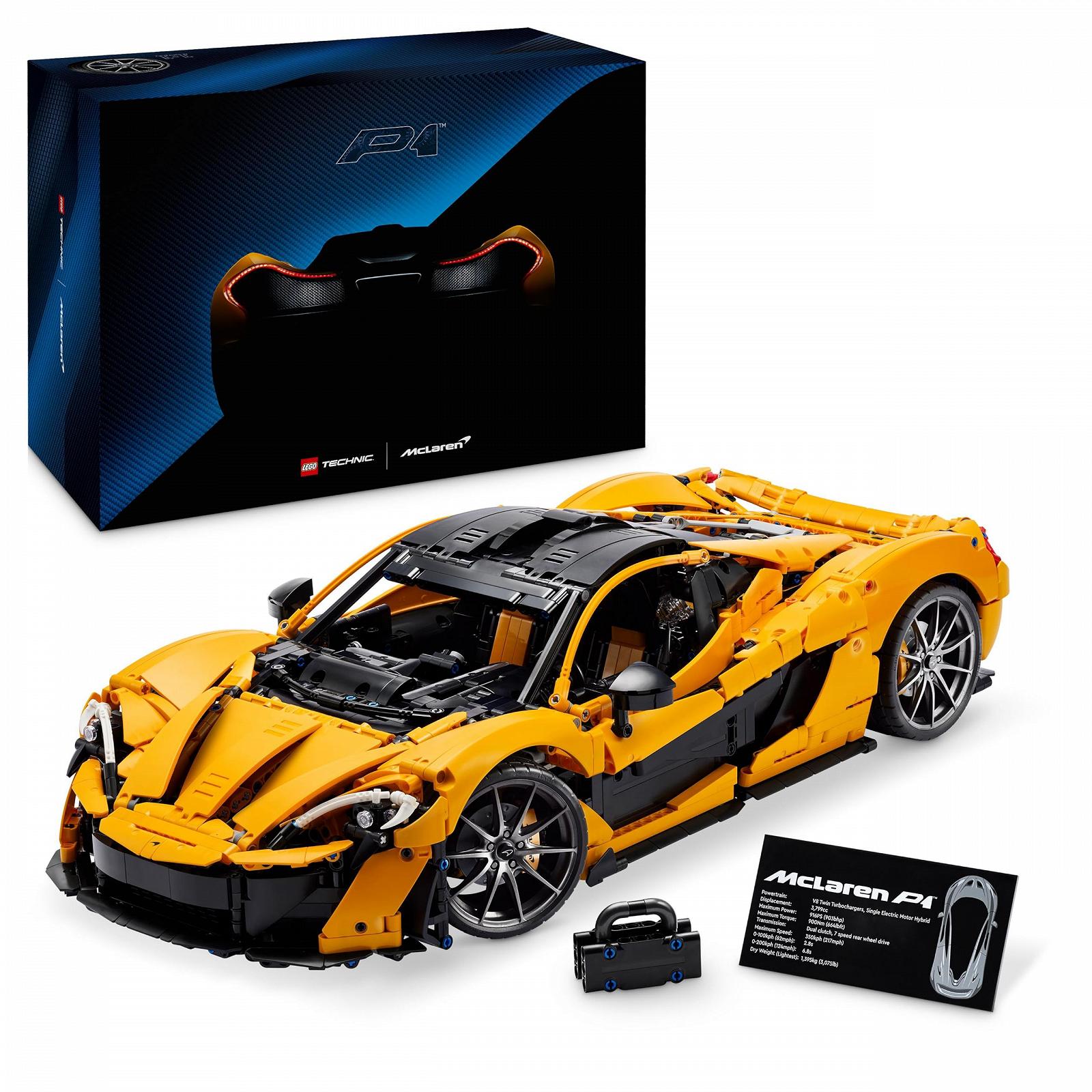 Конструктор LEGO Technic McLaren P1 Super Sports Car Set for Adults 42172, фото №1