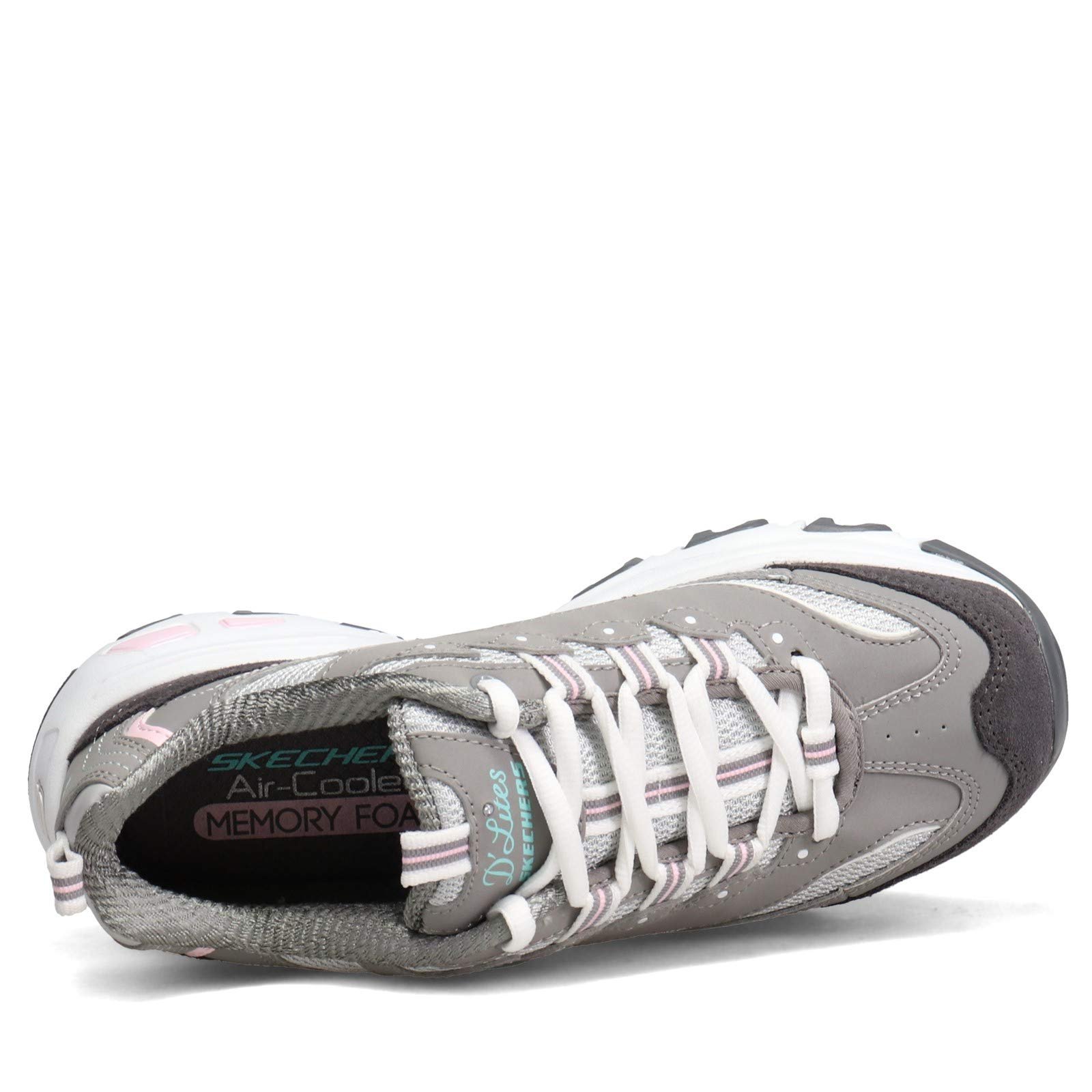 Кросівки жіночі Skechers D'Lites Extreme 11422 BKW, фото №6