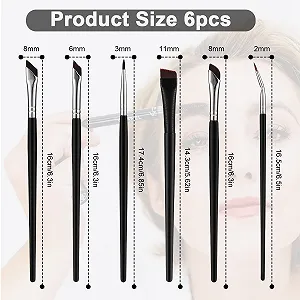 Набор кистей для подводки Sickle Precision Ultrafine 6 штук цена на synthetic.ua - Фото 1 Набор кистей для подводки Sickle Precision Ultrafine 6 штук synthetic.ua - Фото 1