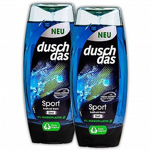 Гель для душа 3-в-1 Duschdas Men Sport 2 x 225 мл 2 шт. - Фото 1