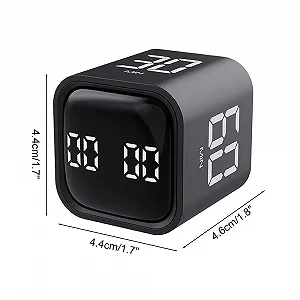 Кухонный таймер Gravity Sensor Flip Timer с LED-дисплеем цена на synthetic.ua - Фото 1 Кухонный таймер Gravity Sensor Flip Timer с LED-дисплеем synthetic.ua - Фото 1