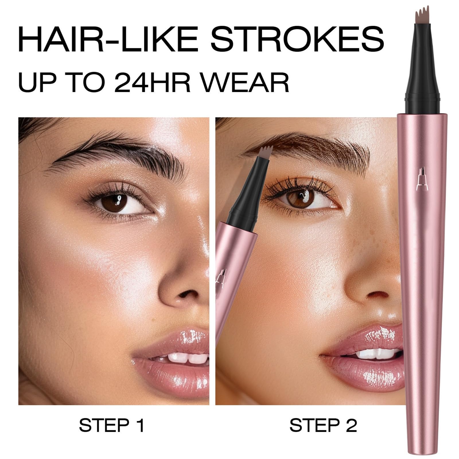 Карандаш для бровей Microblading Waterproof 3D 4 Fork Tips Light Brown, фото №5 Карандаш для бровей Microblading Waterproof 3D 4 Fork Tips Light Brown, фото №5