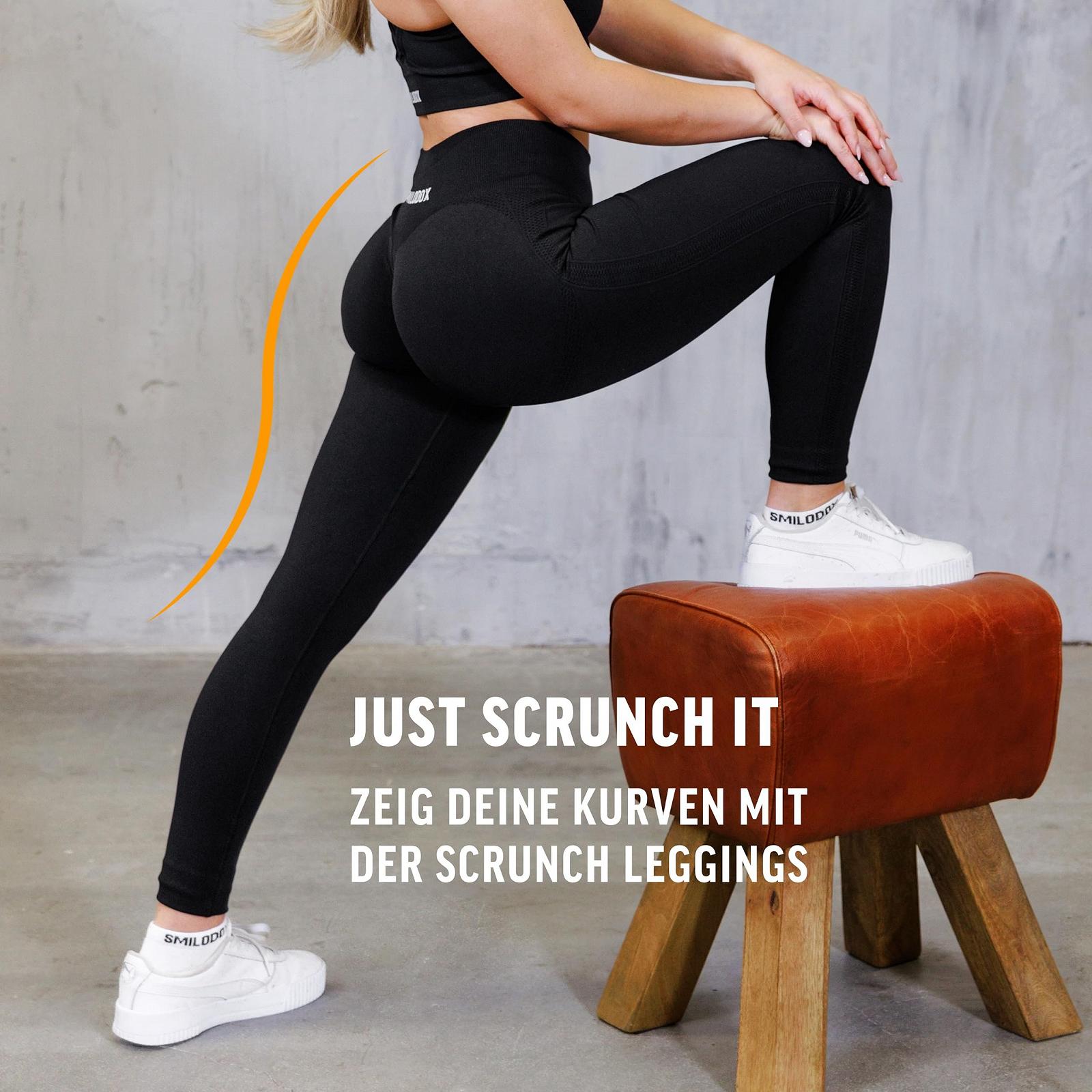 Леггинсы Smilodox Cetrina Booty Scrunch, спортивные бесшовные  с высокой талией, пуш-ап леггинсы, непрозрачные, Для йоги, спорта, фитнеса, тренажерного зала, тренировок, фото №5
