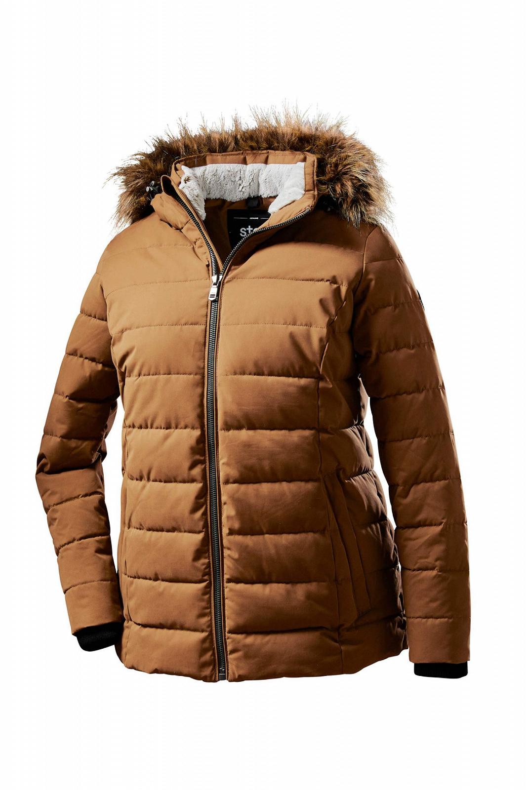 Женская Куртка STOY Wmn Quilted Jacket E стеганая со съемным капюшоном, фото №1