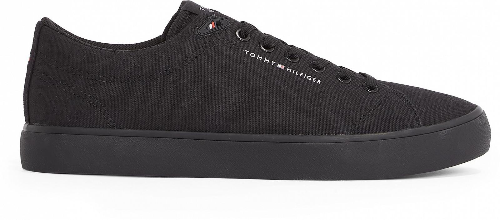 Кеды Tommy Hilfiger Core Canvas Vulcanized Sneaker Low Top, Cерый (Overcast Grey), 44, фото №5