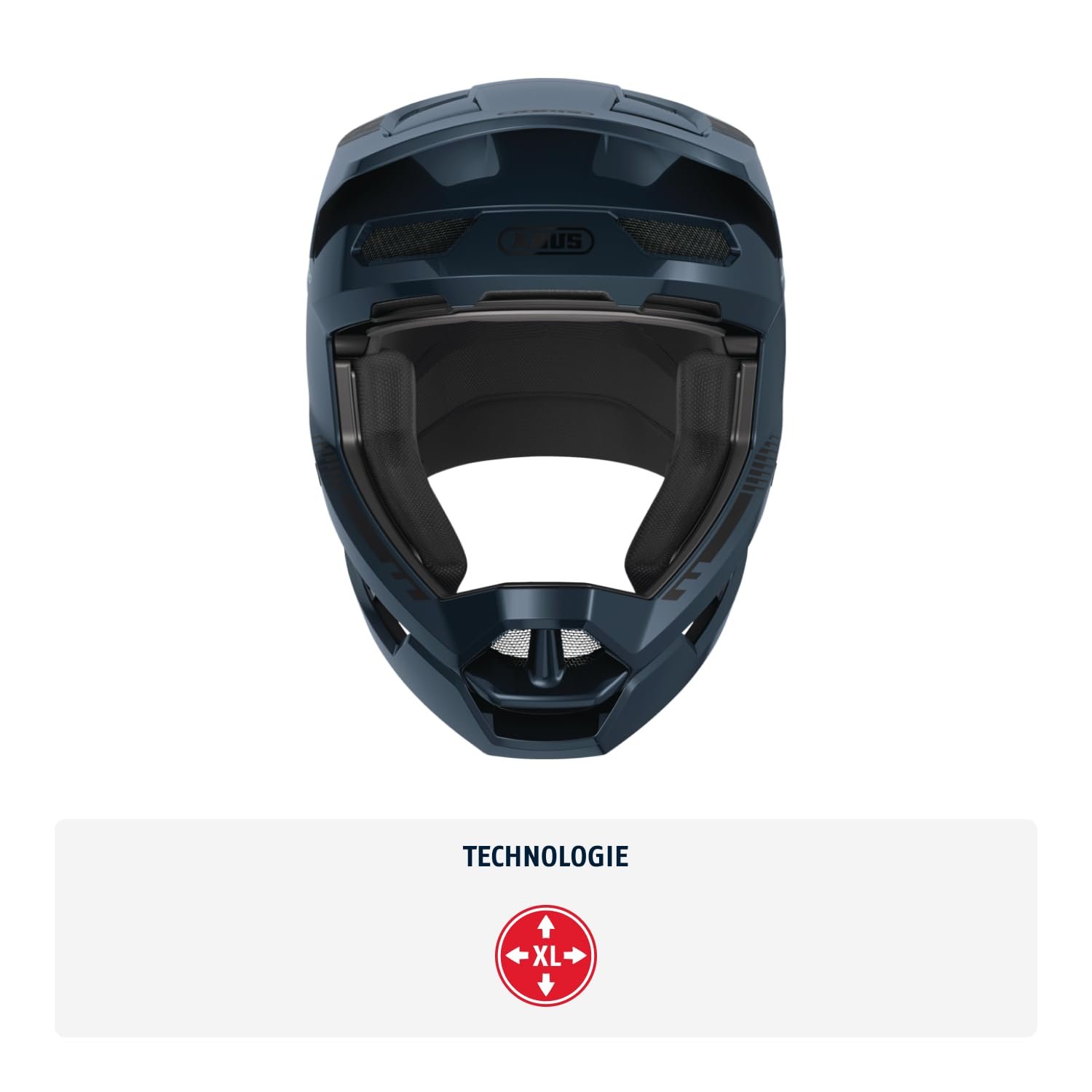 Шлем Downhill ABUS HiDrop с полной лицевой частью, сертифицированный ASTM, с внешней оболочкой из ABS для MTB: Downhill, Enduro и Bikepark - для взрослых и молодежи, фото №2