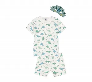 Піжама Petit Bateau для хлопчиків та маска - Фото 1