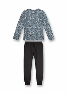 Пижама Sanetta для мальчиков Длинная Синяя synthetic.ua - Фото 1