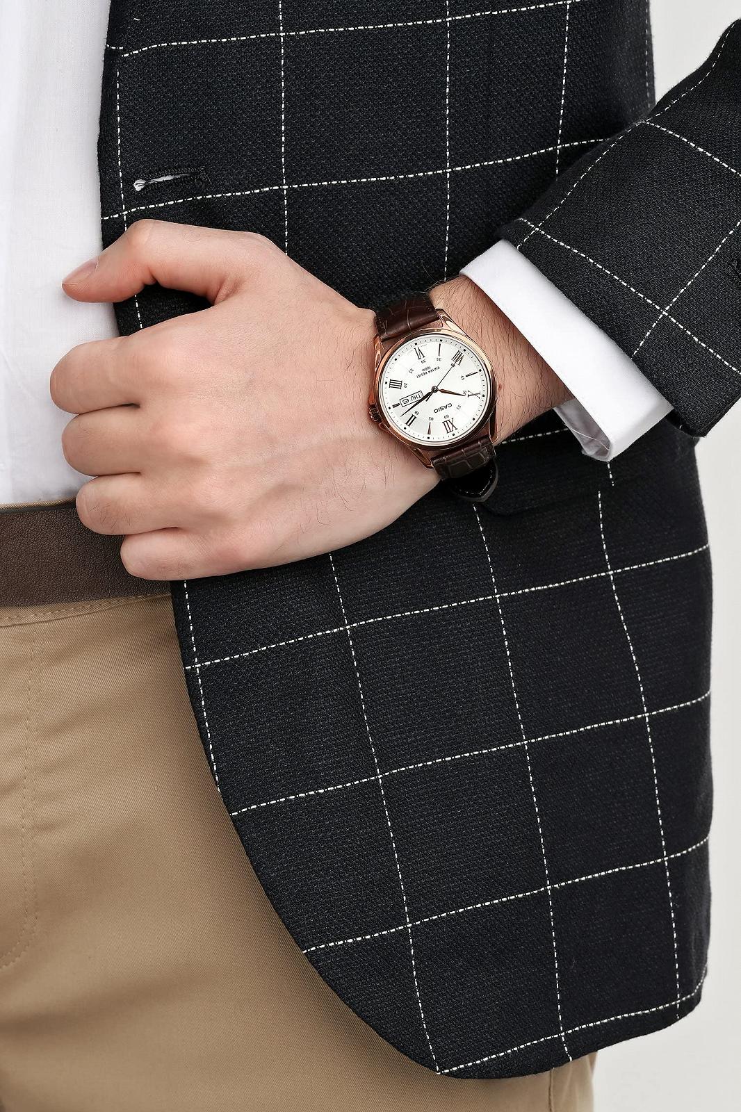 Часы Casio MTP-1384L-7AVEF полосы коричневый, фото №5 Часы Casio MTP-1384L-7AVEF полосы коричневый, фото №5