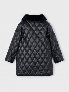 Куртка Mayoral soft Pu для девочек Черный synthetic.ua - Фото 1