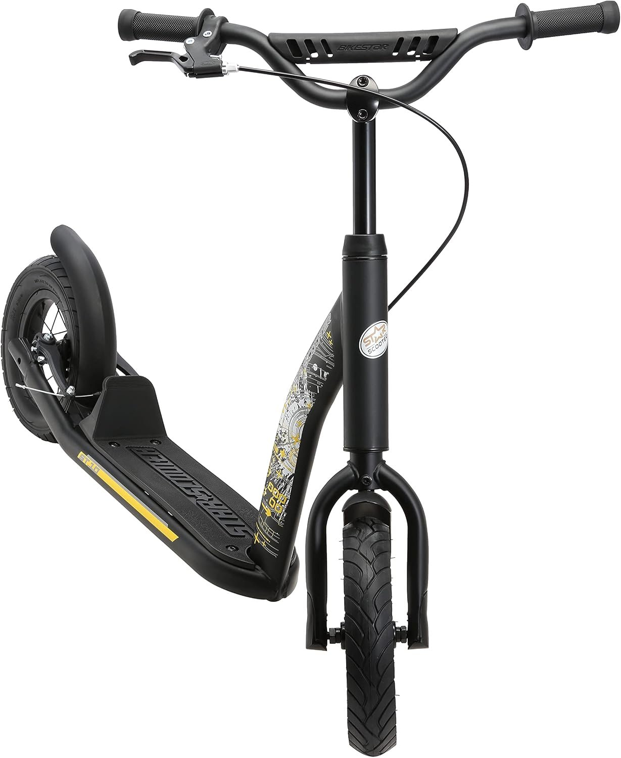 Детский самокат STAR SCOOTER 10" / от 5 лет / до 50 кг / Черный, фото №5