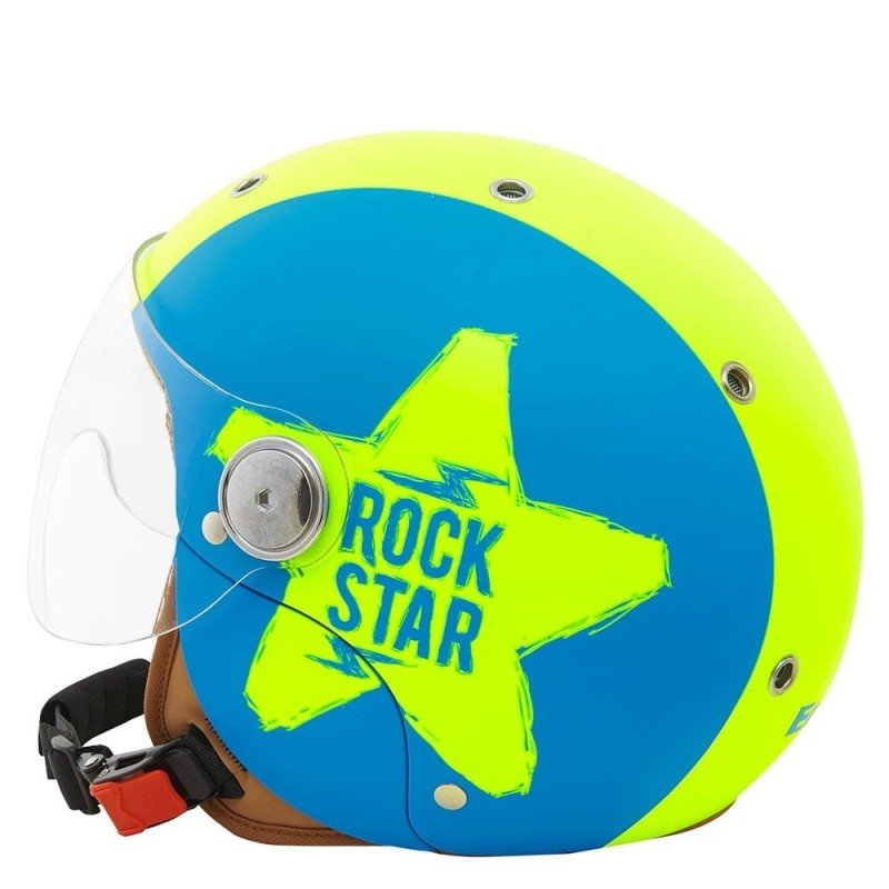 Дитячий мотошолом Eole Rock Star Blue, фото №3
