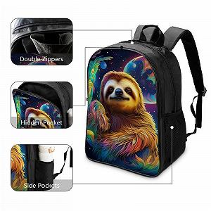 Рюкзак шкільний Лінивець FPAKAKIIE Style-5 40 x 28 x 16 см synthetic.ua - Фото 1