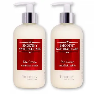 Крем для рук ABACUS Smoothy Natural Care 2 x 300 мл з маслом ши, маслом авокадо, маслом жожоба, апельсиновим маслом - Фото 1