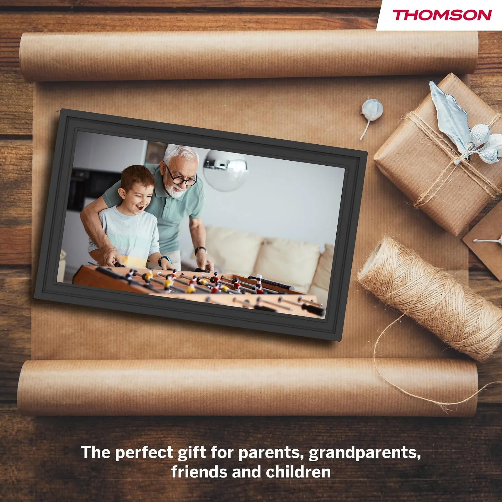 Цифровая фоторамка Thomson 15 дюймов IPS FHD Touch Screen WiFi 32 GB, фото №7 Цифровая фоторамка Thomson 15 дюймов IPS FHD Touch Screen WiFi 32 GB, фото №7