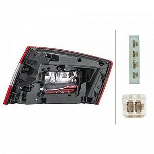 Задний фонарь HELLA 2SK 012 881-051 для SKODA левый synthetic.ua - Фото 1