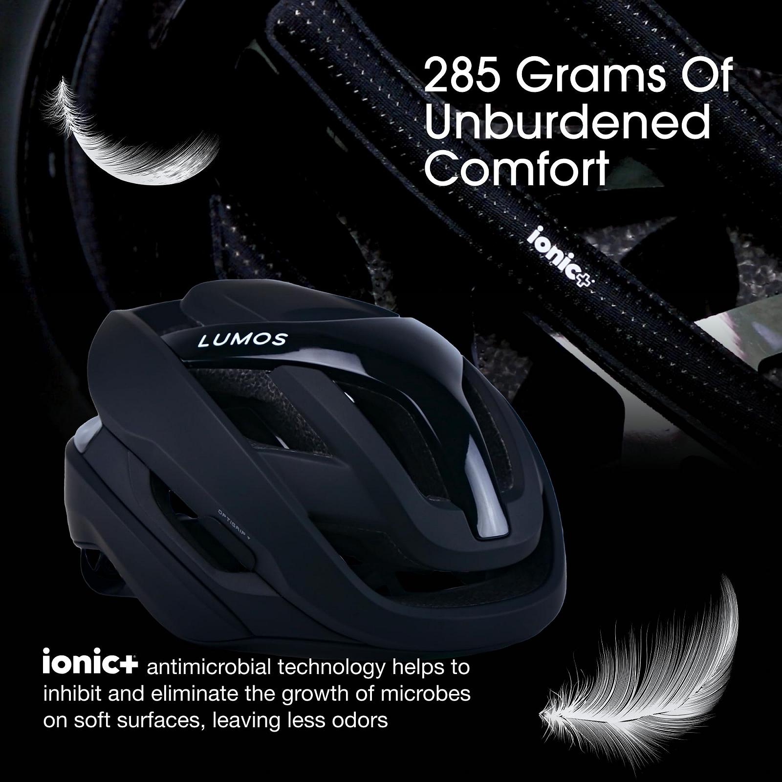 Шолом дорожній Lumos Ultra Fly Pro, сумісний з Lumos Firefly (задній ліхтар), з вбудованим портом для сонцезахисних окулярів, спеціальна система посадки, фото №4