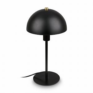 Настольная лампа BRILONER с выключателем на кабеле цоколь E14 18 x 35 см черная - Фото 1