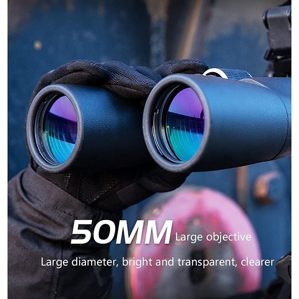 Бинокль DERBUT 8-21x50 HD BAK7 Prism Low Light Handteleskop, фото №7