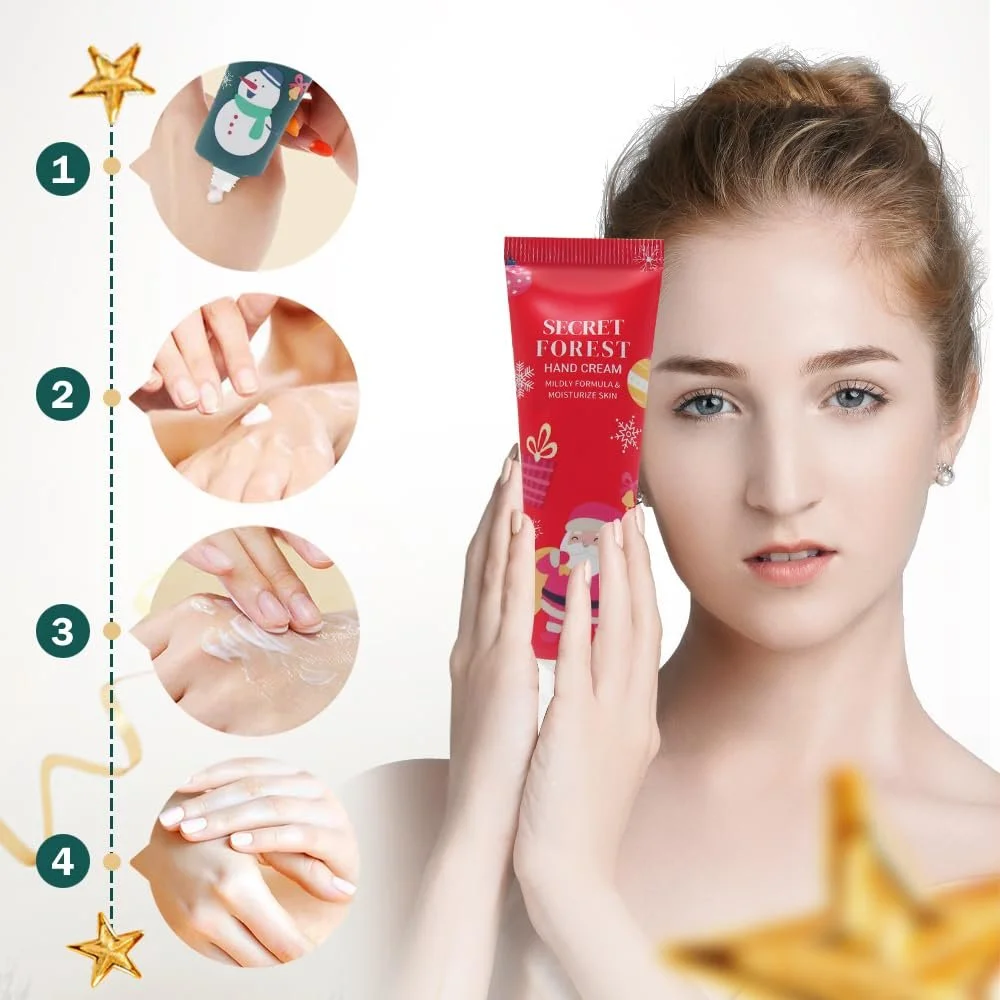 Набір кремів для рук Cosy Christmas Trio Зволожуючий, фото №5