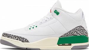 Кроссовки Jordan 3 Retro Lucky Green (W) Размер 36.5 - Фото 1