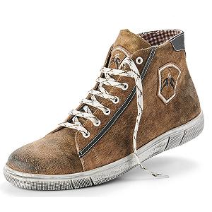 Кроссовки Maddox Marinus мужские Traditional из натуральной кожи, цвет Wood (коричневый) - Фото 1