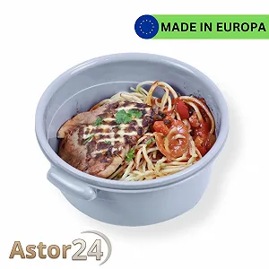 Набір контейнерів для мікрохвильової печі astor24 3 шт. 2 л, 1 л, 0.5 л з кришкою та вентиляцією BPA Free synthetic.ua - Фото 1