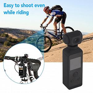 Камера Tbest Action CRA 4K HD 270° с Wi-Fi Clip Черный synthetic.ua - Фото 1