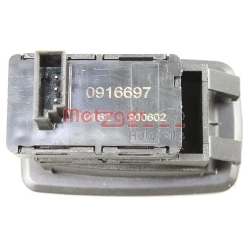 Перемикач склопідйомника METZGER 0916697 GREENPARTS для BMW, з боку пасажира, фото №2