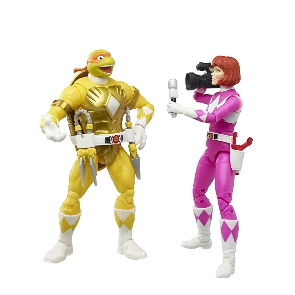Ігрові фігурки Hasbro Power Rangers Teenage Mutant Ninja Turtles Lightning Collection Michelangelo & Morphed April O'Neil F29675L00 різнокольорові, фото №1