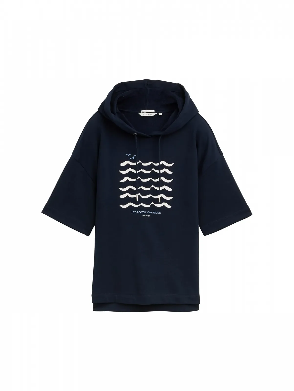 Толстовка з капюшоном TOM TAILOR Жіноча з короткими рукавами, фото №4