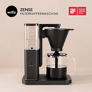 Фильтровая кофемашина Wilfa Zense 1.25 L Black synthetic.ua - Фото 1