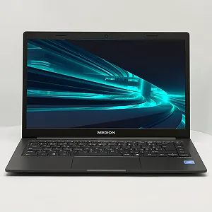 Ноутбук 14" Medion (Lenovo Group) Akoya E4251 Intel RAM 4 ГБ SSD 128 ГБ Intel Graphics Метал Ультрабук - Фото 1