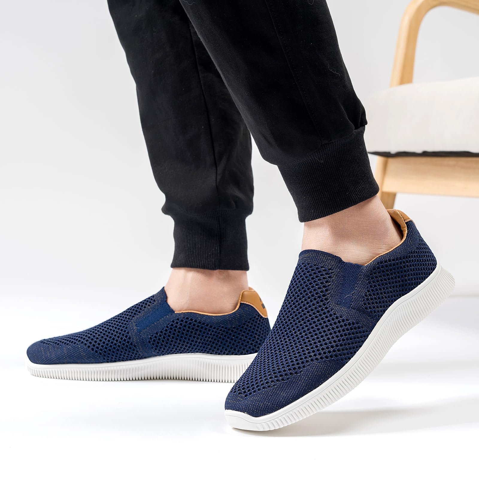 Кросівки MrToNo Сліпони Чоловічі Спортивні Легкі для Ходьби, фото №5 Кросівки MrToNo Сліпони Чоловічі Спортивні Легкі для Ходьби, фото №5