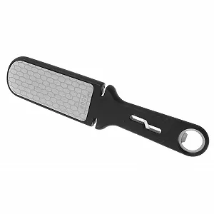 Точилка для ножів VALICLUD багатофункціональна з нержавіючої сталі з ергономічною ручкою портативна - Фото 1