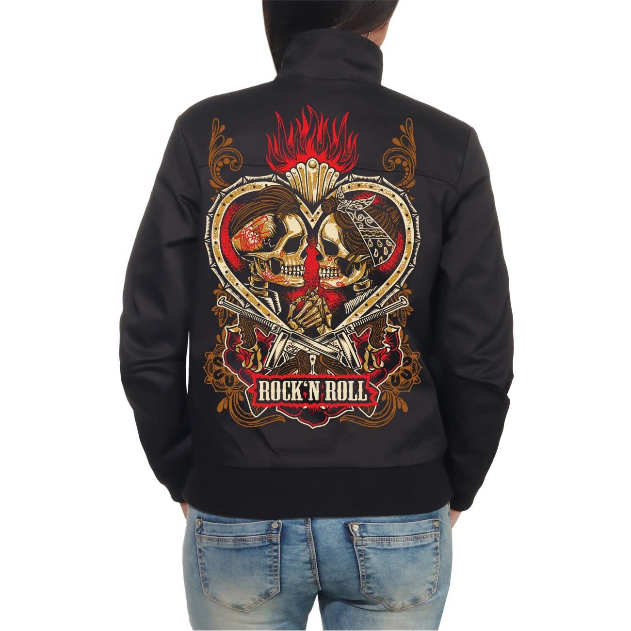 Куртка Harrington Spaß Kostet Rock n Roll Rockabella, фото №1