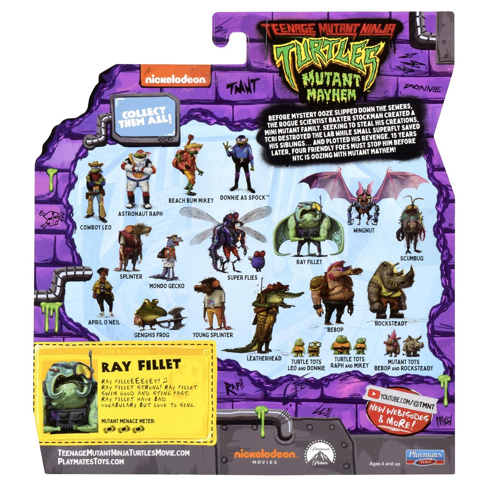 Фігурка TMNT Ray Fillet, фото №3