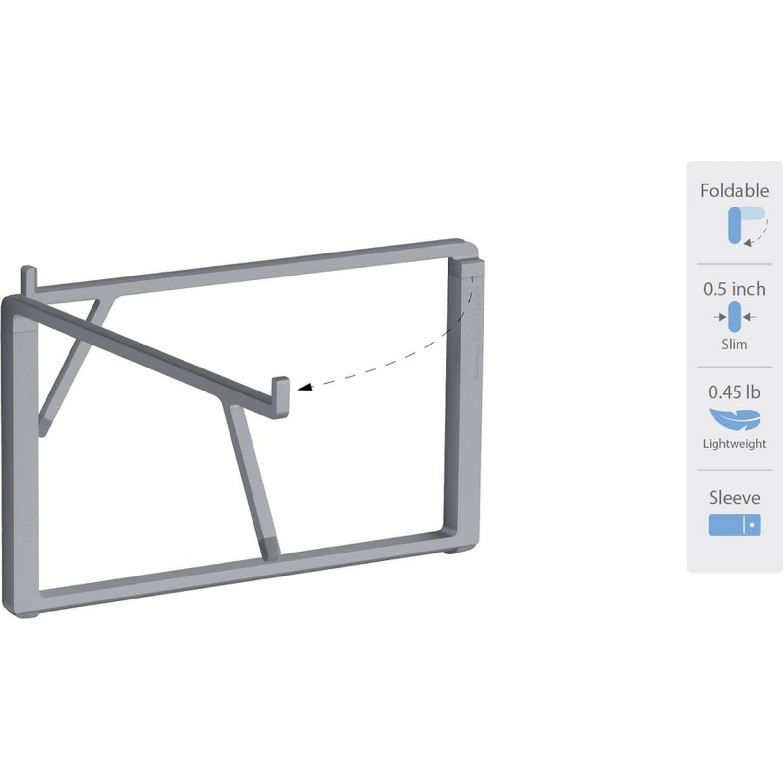Підставка для ноутбука Rain Design mBar Pro+ Складана Space Gray, фото №4 Підставка для ноутбука Rain Design mBar Pro+ Складана Space Gray, фото №4
