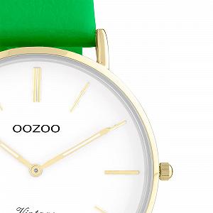 Женские часы Oozoo Vintage Series UOC20308 Аналоговые Кожа Зеленый UOC20308, серебристый / белый, Ремешок. цена на synthetic.ua - Фото 1 Женские часы Oozoo Vintage Series UOC20308 Аналоговые Кожа Зеленый UOC20308, серебристый / белый, Ремешок. synthetic.ua - Фото 1